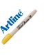 Rotulador artline supreme brush pintura base de agua punta tipo pincel trazo variable amarillo