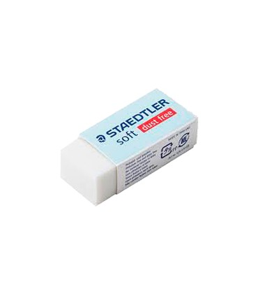 Goma de borrar staedtler soft blanca 526 s30