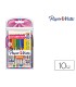 Boligrafo paper mate inkjoy 100 candy pop blister de 10 unidades colores surtidos