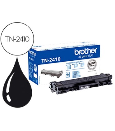 Toner brother tn 2410 para dcp l2510 2530 2550 hl l2375 negro 1200 pag