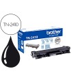 Toner brother tn-2410 para dcp-l2510 / 2530 / 2550 / hl-l2375 negro 1200 pag