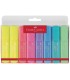 Rotulador faber fluorescente 1546 color pastel estuche 8 unidades surtidas