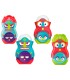 Sacapuntas maped plastico loopy totem 1 uso con goma colores surtidos decorado