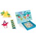 Juego apli didactico magnetico mapa mundi 40 piezas