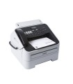 Fax brother 2845 laser monocromo 20 ppm bandeja 250 hojas 16 mb de memoria 33600 bps con auricular telefonico