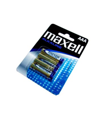 Pila maxell alcalina 15 v tipo aa lr06 blister de 4 unidades