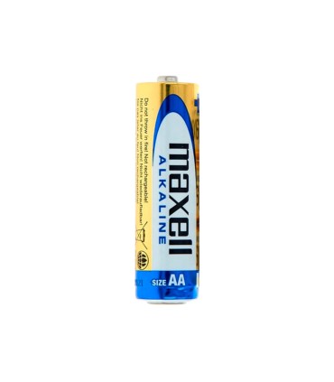 Pila maxell alcalina 15 v tipo aa lr06 blister de 4 unidades