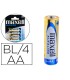 Pila maxell alcalina 15 v tipo aa lr06 blister de 4 unidades