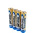 Pila maxell alcalina 15 v tipo aaa lr03 blister de 4 unidades