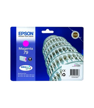 Ink jet epson t913 workforce pro wf 4630 4640 5110 5190 5620 5690 magenta