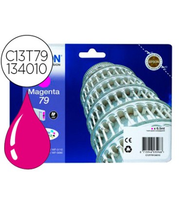 Ink jet epson t913 workforce pro wf 4630 4640 5110 5190 5620 5690 magenta