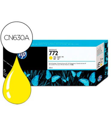 Ink jet hp n772 designjet z5200 z5400 amarillo 300 ml