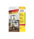 Etiqueta adhesiva resistente avery poliester blanco 991x139 mm para impresora laser pack de 32 unidades