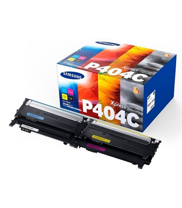 Toner samsung p404c sl c430w c480 c480fn c480fw c480w pack magenta cian amarillo y negro 1000 pag