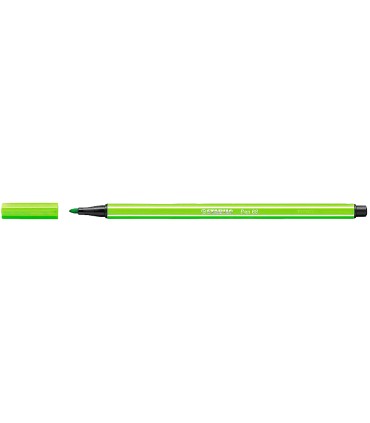 Rotulador stabilo acuarelable pen 68 verde prado 1 mm