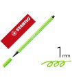 Rotulador stabilo acuarelable pen 68 verde prado 1 mm