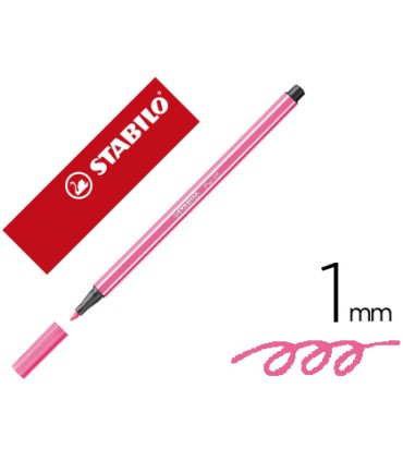 Rotulador stabilo acuarelable pen 68 heliotropo 1 mm