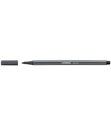 Rotulador stabilo acuarelable pen 68 gris paynes 1 mm