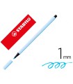 Rotulador stabilo acuarelable pen 68 azul claro 1 mm