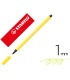 Rotulador stabilo acuarelable pen 68 amarillo limon 1 mm