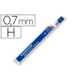 Minas staedtler mars micro grafito 0,7 mm h tubo con 12 unidades