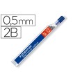 Minas staedtler mars micro grafito 0,5 mm 2b tubo con 12 unidades