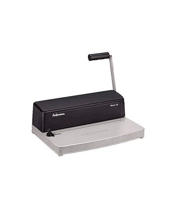 Encuadernadora para espiral fellowes metal 25 perfora 10 hojas tamano a4 encuaderna hasta 450 hojas paso 5 1