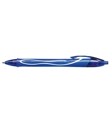 Boligrafo bic gelocity quick dry retractil tinta gel azul punta de 07 mm