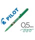 Rotulador pilot roller v ball verde 05 mm