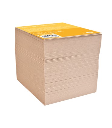 Taco papel liderpapel sin encolar 92x102 mm reciclado 70gr