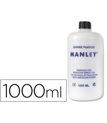 Barniz fijativo manley acabado brillante bote de 1000ml