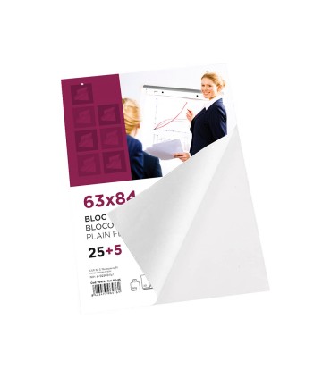 Bloc congreso liderpapel liso 630x840 mm 255 hojas 80g m2