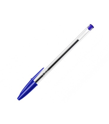 Boligrafo bic cristal original tinta azul unidad