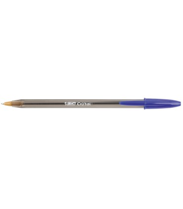 Boligrafo bic cristal original tinta azul unidad