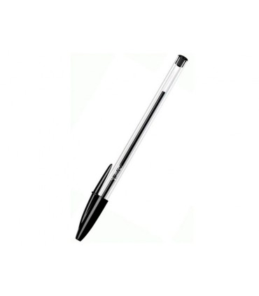 Boligrafo bic cristal original tinta negra unidad