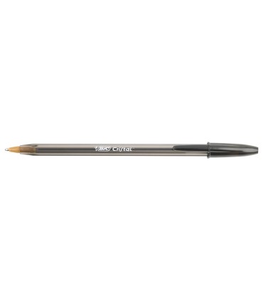 Boligrafo bic cristal original tinta negra unidad