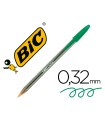 Boligrafo bic cristal original tinta verde unidad