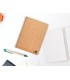 Cuaderno espiral liderpapel cuarto ecouse tapa cartulina kraft 80h papel reciclado 80 grcuadro 4mm