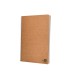 Cuaderno espiral liderpapel folio ecouse tapa cartulina kraft 80h papel reciclado 80 gr cuadro 4mm con margen