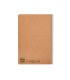 Cuaderno espiral liderpapel folio ecouse tapa cartulina kraft 80h papel reciclado 80 gr cuadro 4mm con margen