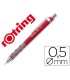 Portaminas rotring tikky 05 mm rojo