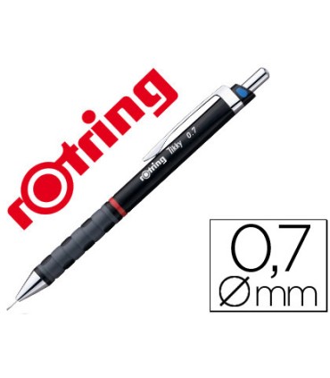 Portaminas rotring tikky 07 mm negro