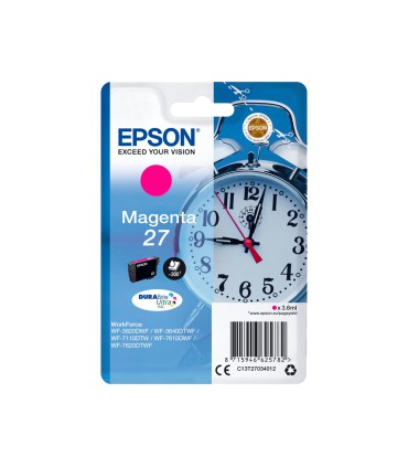 Ink jet epson 27 wf 3620 711 0 7610 7620 magenta 300 pag