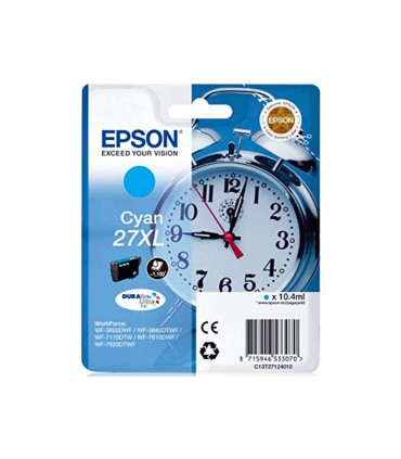 Ink jet epson 27xl wf3620 7110 7610 7620 cyan 1100 pag