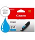 Ink jet canon cli 551 mg5450 ip7250 mg6350 cian