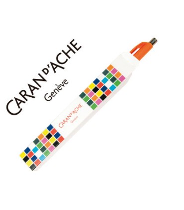 Estuche caran d ache vacio carton para gama 888 infinite impreso cuadros colores