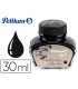 Tinta estilografica pelikan 4001 negro brillante bote 30 ml