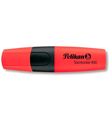 Rotulador pelikan fluorescente textmarker 490 rojo