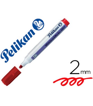 Rotulador pelikan pizarra blanca whiteboard marker 409 rojo