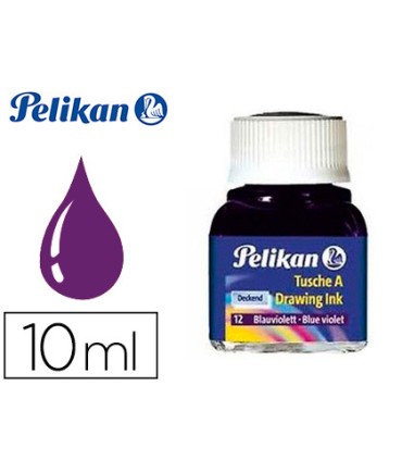 Tinta china pelikan violeta bote de 10 ml